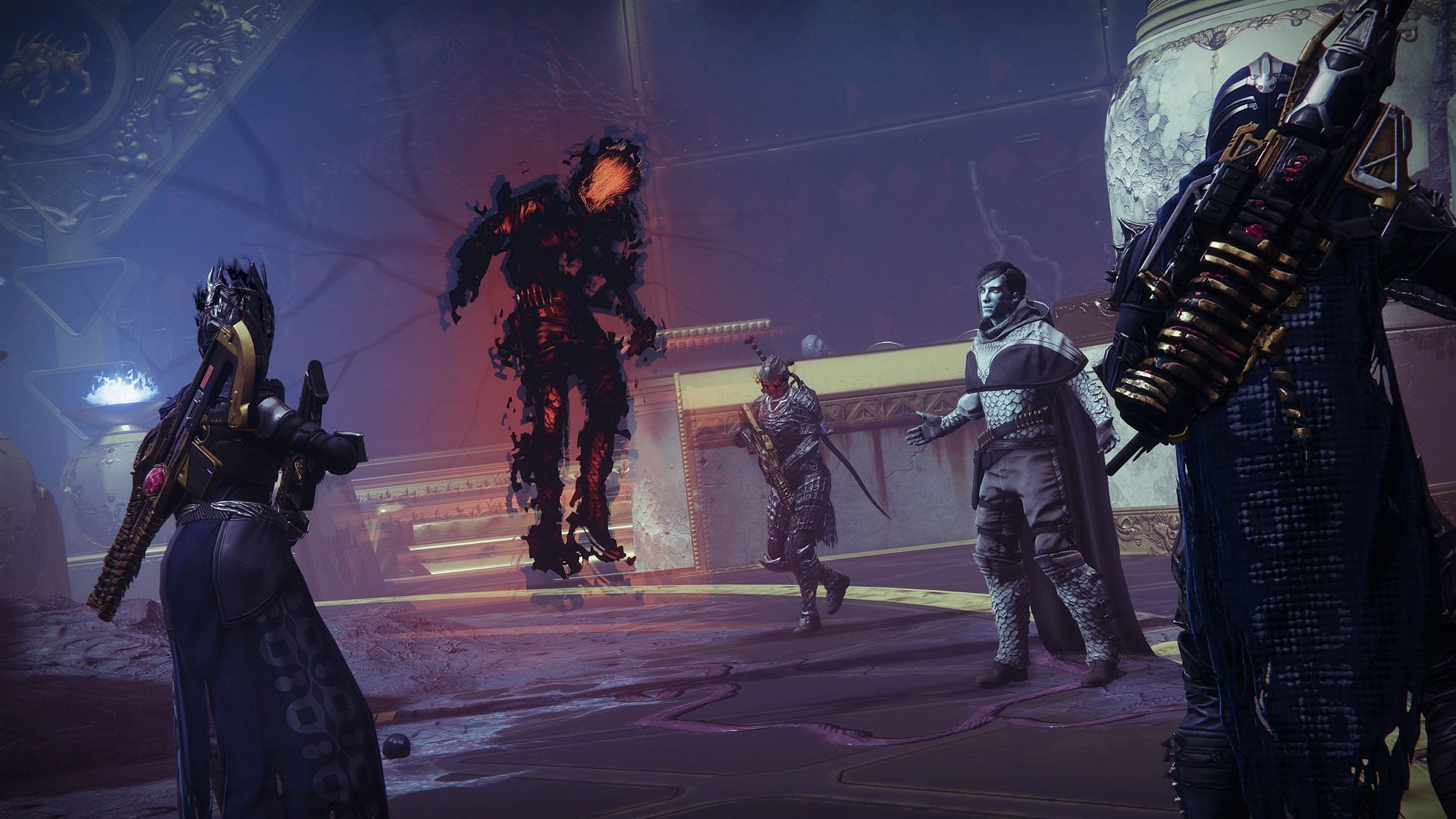 Sever mission with Crow and Uldren&#039;s Nightmare (Image via Bungie)
