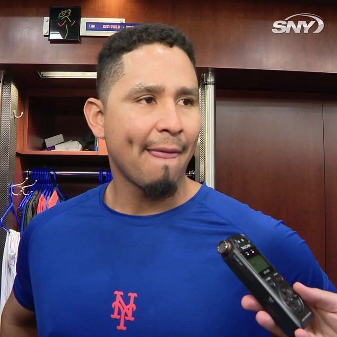 NY Mets Carlos Carrasco shares on emotional start with father in crowd