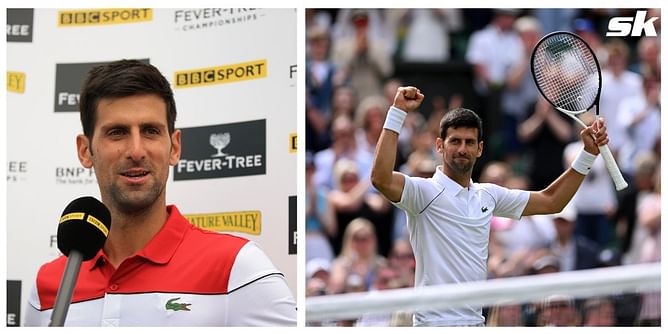 “A really high-quality performance, I'm quite pleased with the way I raised the level of tennis in two days” - Novak Djokovic on straight-sets win over Thanasi Kokkinakis in 2R at Wimbledon