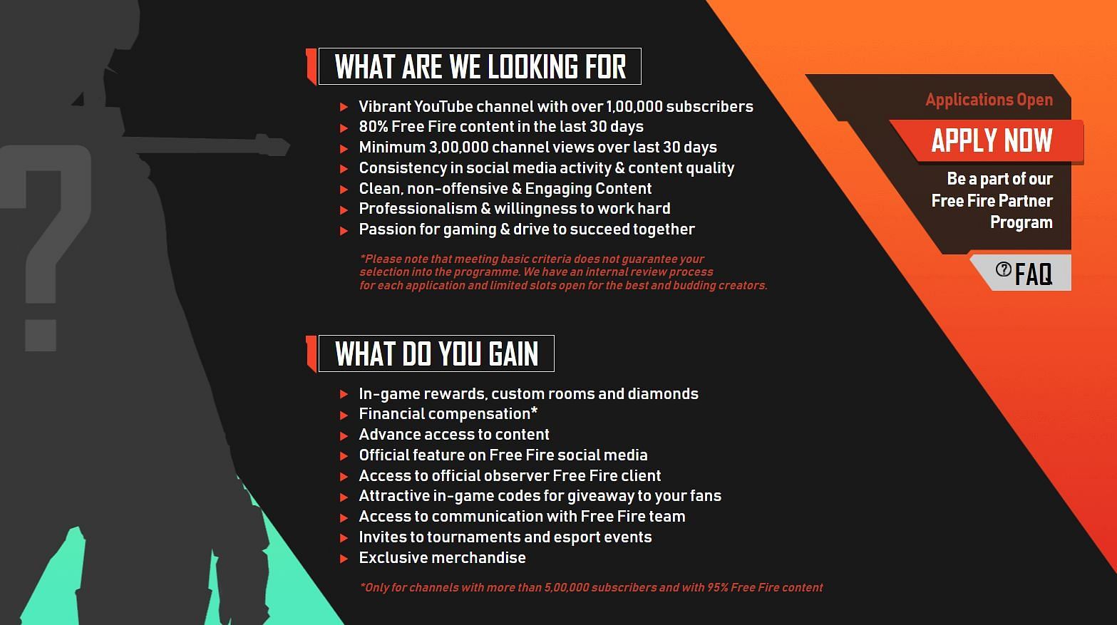 Eligibility criteria and perks of V Badge for the Indian creators (Image via Garena)