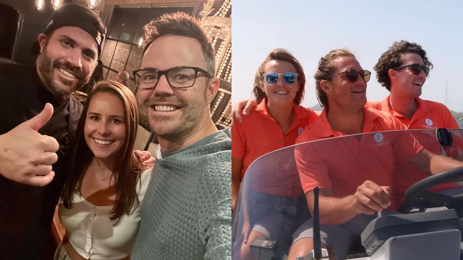 Charter guest Lane Merrifield and company gave the biggest tip of the season to the Below Deck Sailing Yacht cast (Image via lanemerrifield, belowdeckbravo/ Instagram)