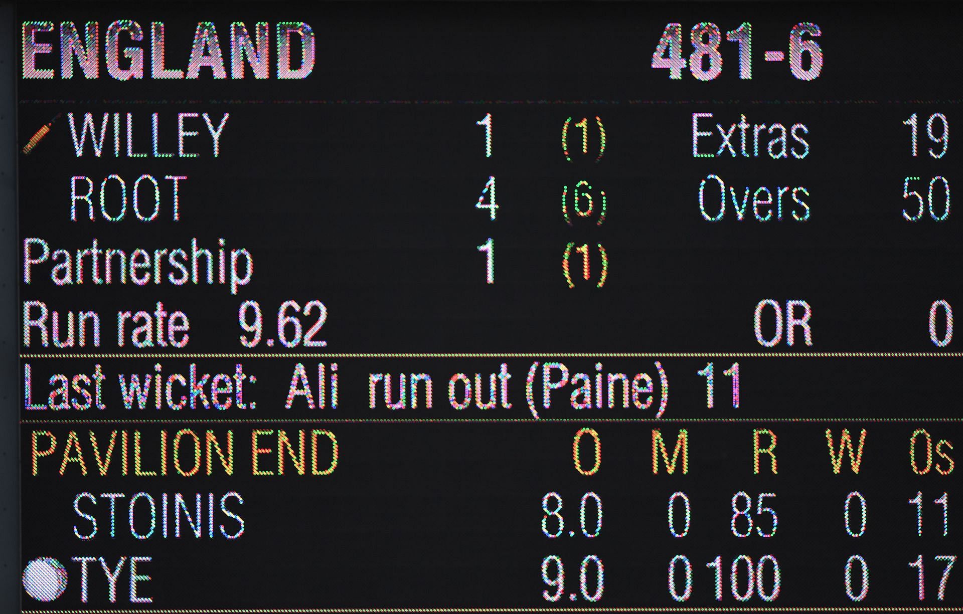 England v Australia - 3rd Royal London ODI
