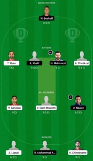 GER vs SWE Dream11 Fantasy Suggestion #1