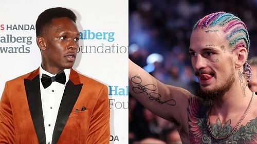 Israel Adesanya (Left), Sean O'Malley (Right)