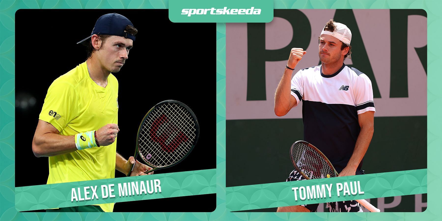 Alex de Minaur takes on Tommy Paul in the quarterfinals of the Rothesay International