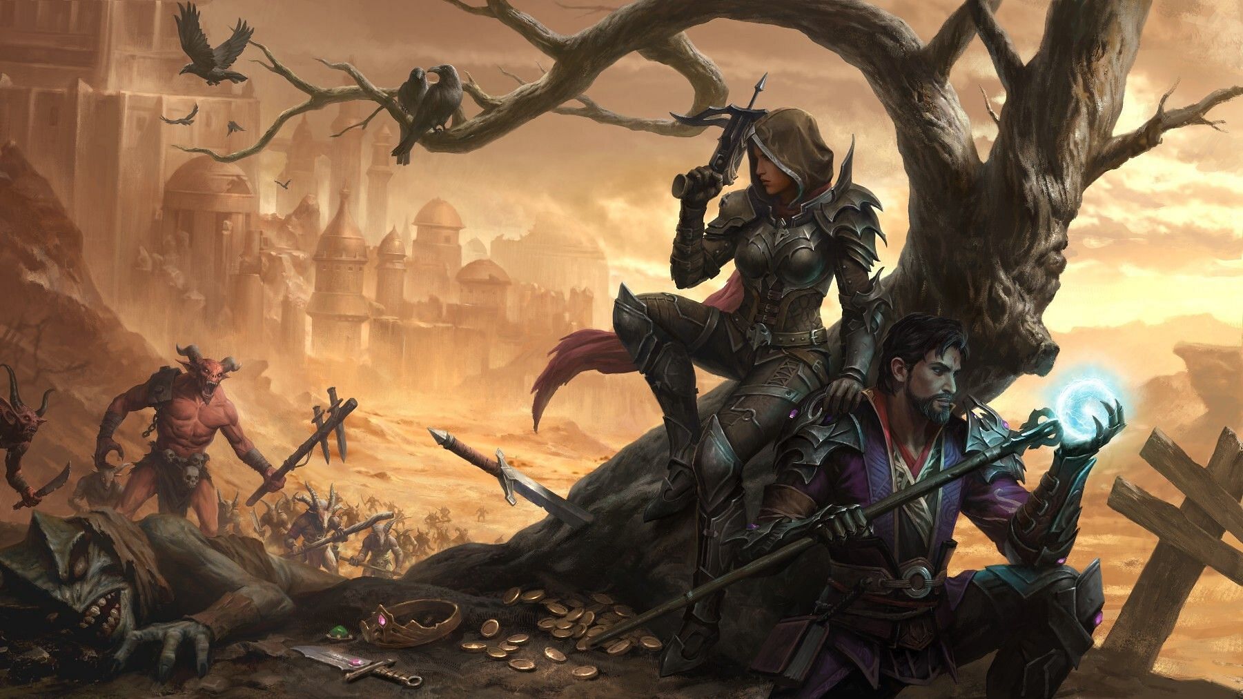 Official artwork for Diablo Immortal (Image via Blizzard Entertainment)