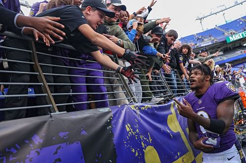 Baltimore Ravens QB Lamar Jackson