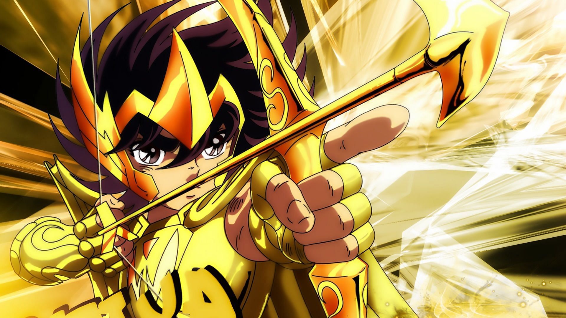 Sagittarius Seiya (Image via Masami Kurumada/Shueisha, Viz, Saint Seiya)