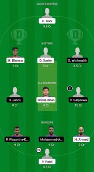 IND-XI vs SL-XI Fantasy Suggestion Team 2