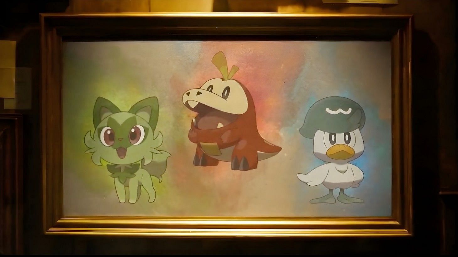A look at the starters in the Pokemon Scarlet and Pokemon Violet (Image via Game Freak)