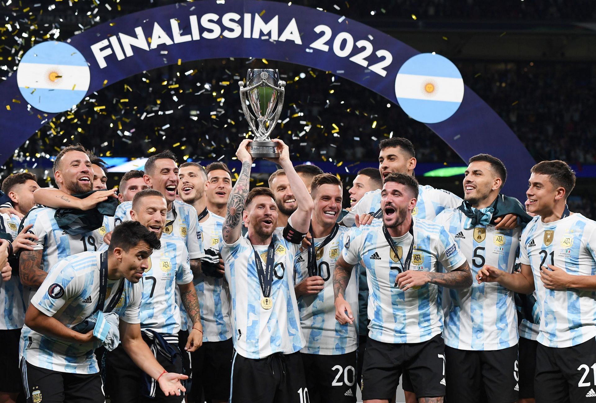 The Argentines defeated the European champions at Wembley