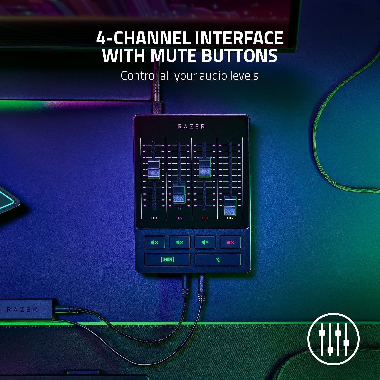 Control every sound input and output using this device (Image via Razer)