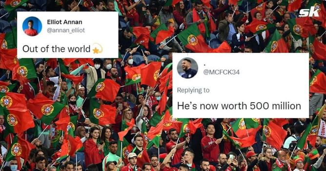 “He’s now worth 500 million”, “Out of the world” – Portugal fans rave over stunning performance from 27-year-old during 2-0 win against Czech Republic