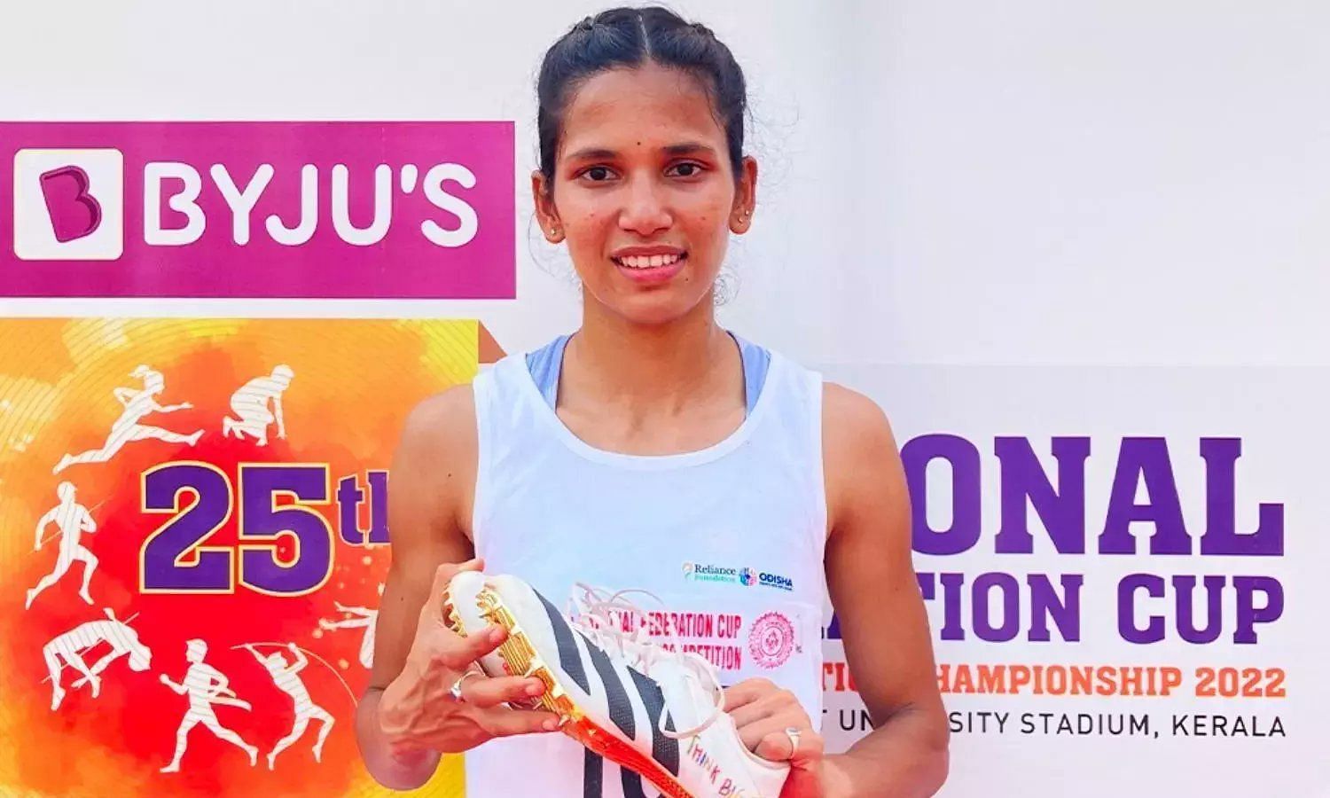 A file photo of Jyothi Yarraji at the Federation Cup