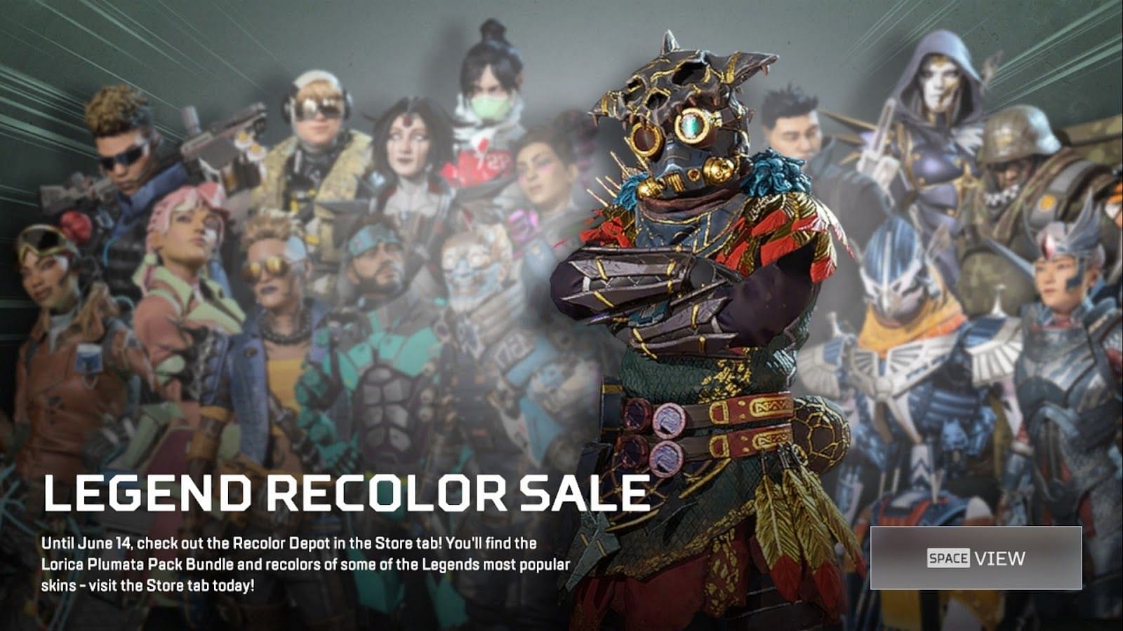 The Apex Legend Recolor Sale is live! (Image via EA)