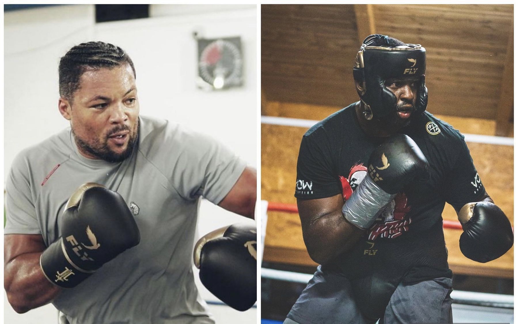 Joe Joyce (left), Dillian Whyte (right) - Images via @joejoyceboxing and @dillianwhyte on Instagram