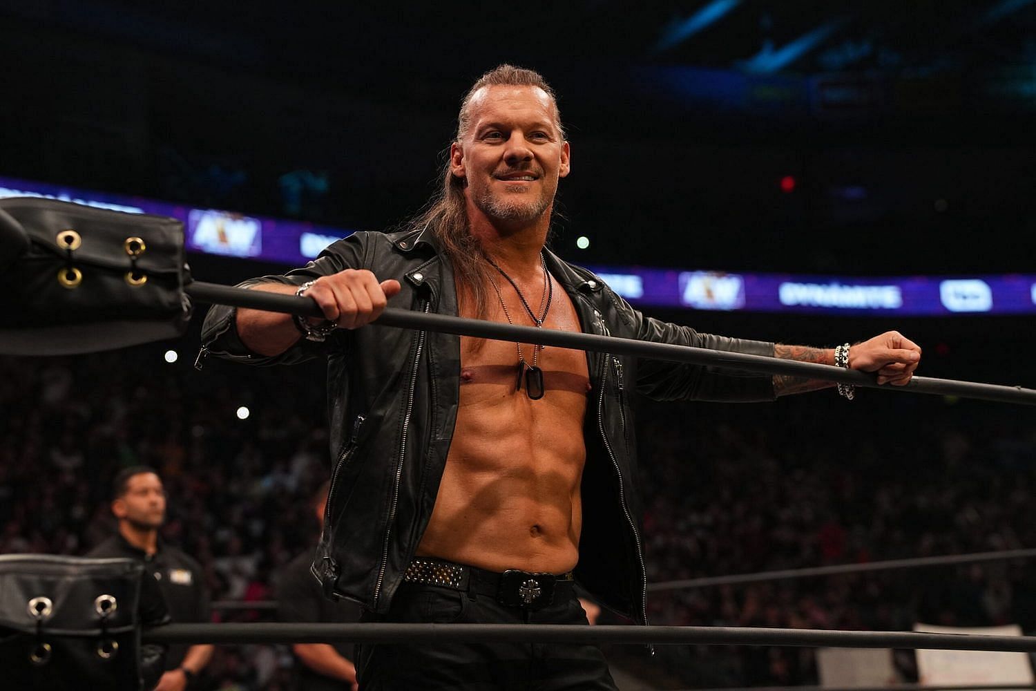 Chris Jericho at an AEW event in 2022