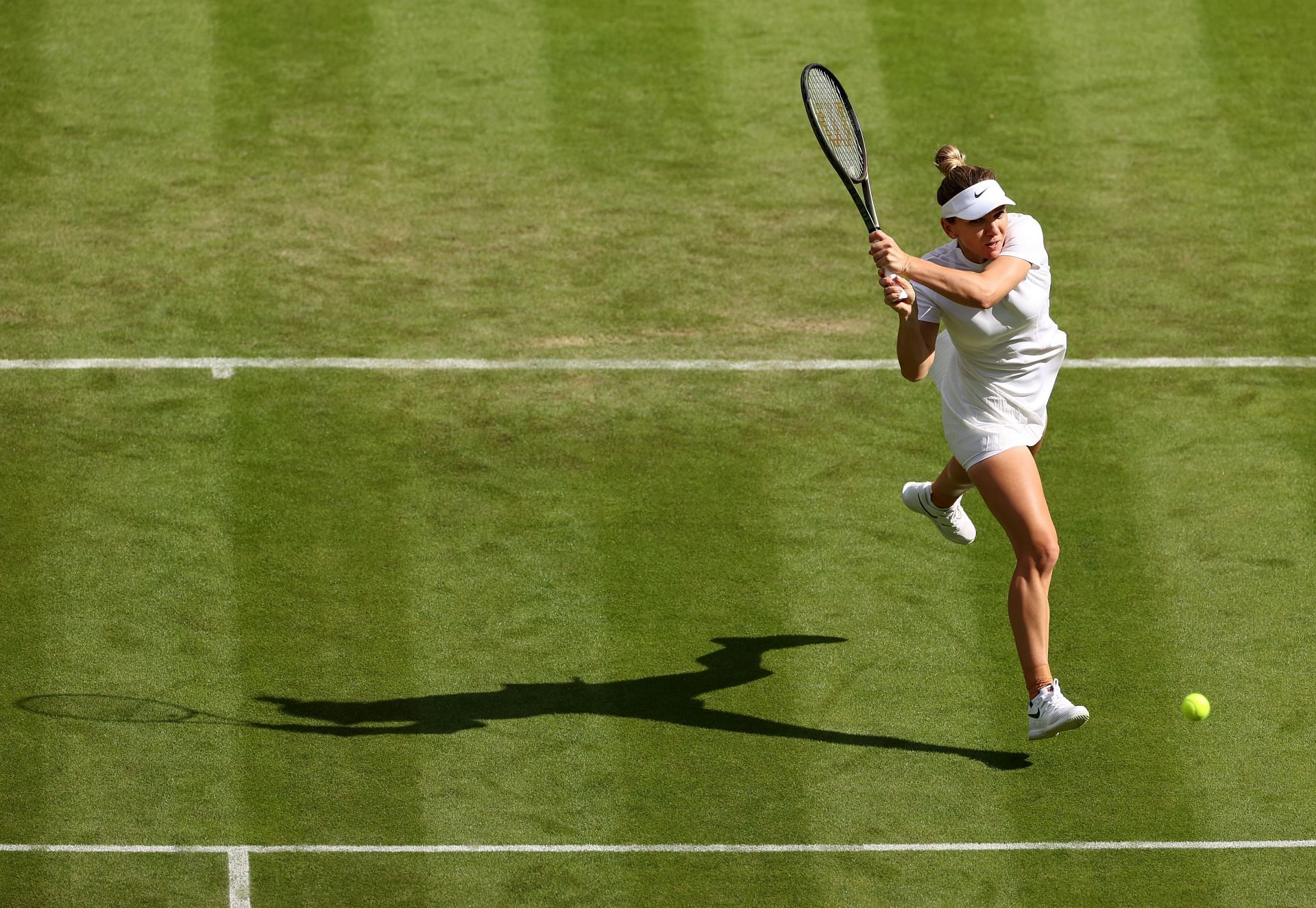 Simona Halep la Wimbledon 2022.