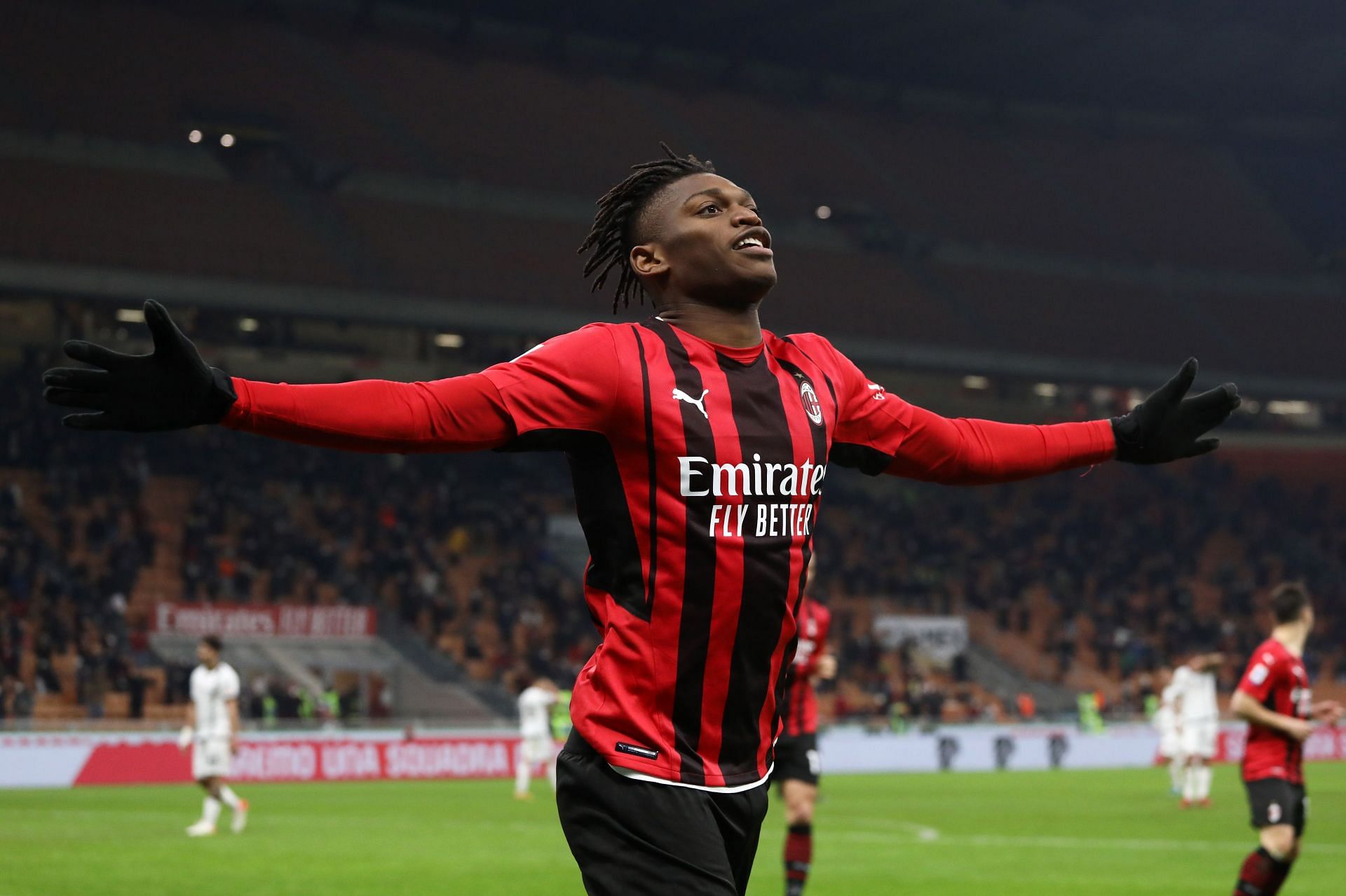 AC Milan youngster Rafael Leao is touted to become a big player with time
