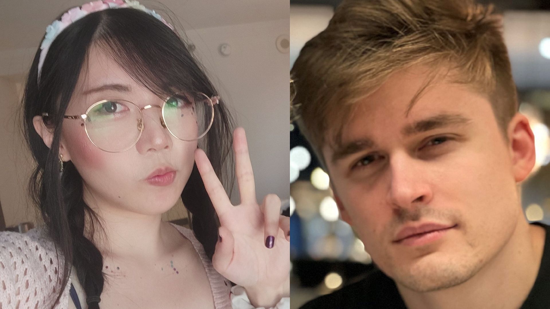 Ludwig declares LilyPichu is the GOAT of OfflineTV(Images via LilyPichu/Twitter, LudwigAhgren/Twitter)