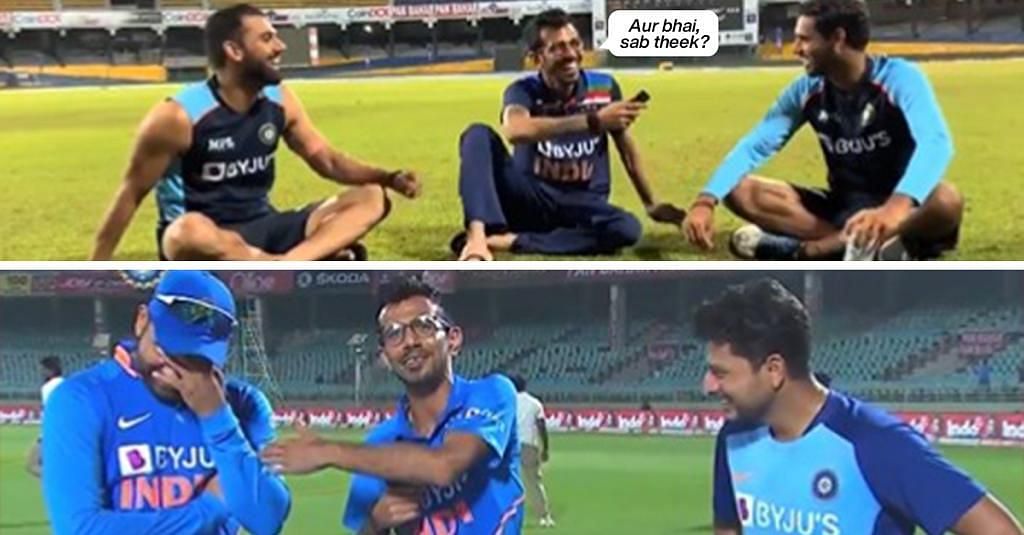 Some hilarious moments from Chahal TV. (P.C.:BCCI)