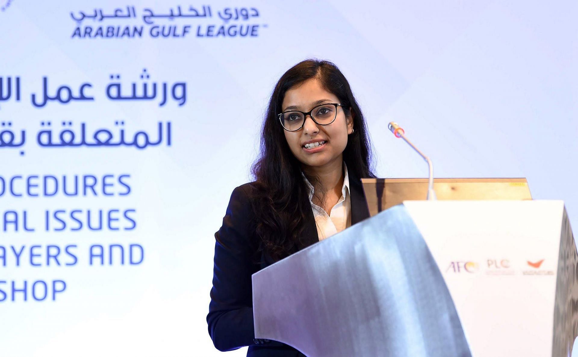 Chatterjee during her time at Asian Football Confederation (AFC) (Image via Namrata Chatterjee)