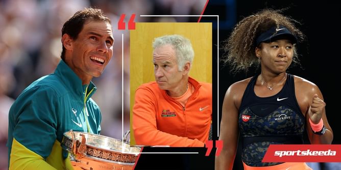 "If everyone can be like Rafael Nadal & give 100 percent every time they do something, that would be absolutely amazing; unfortunately, that’s very difficult to do" - John McEnroe