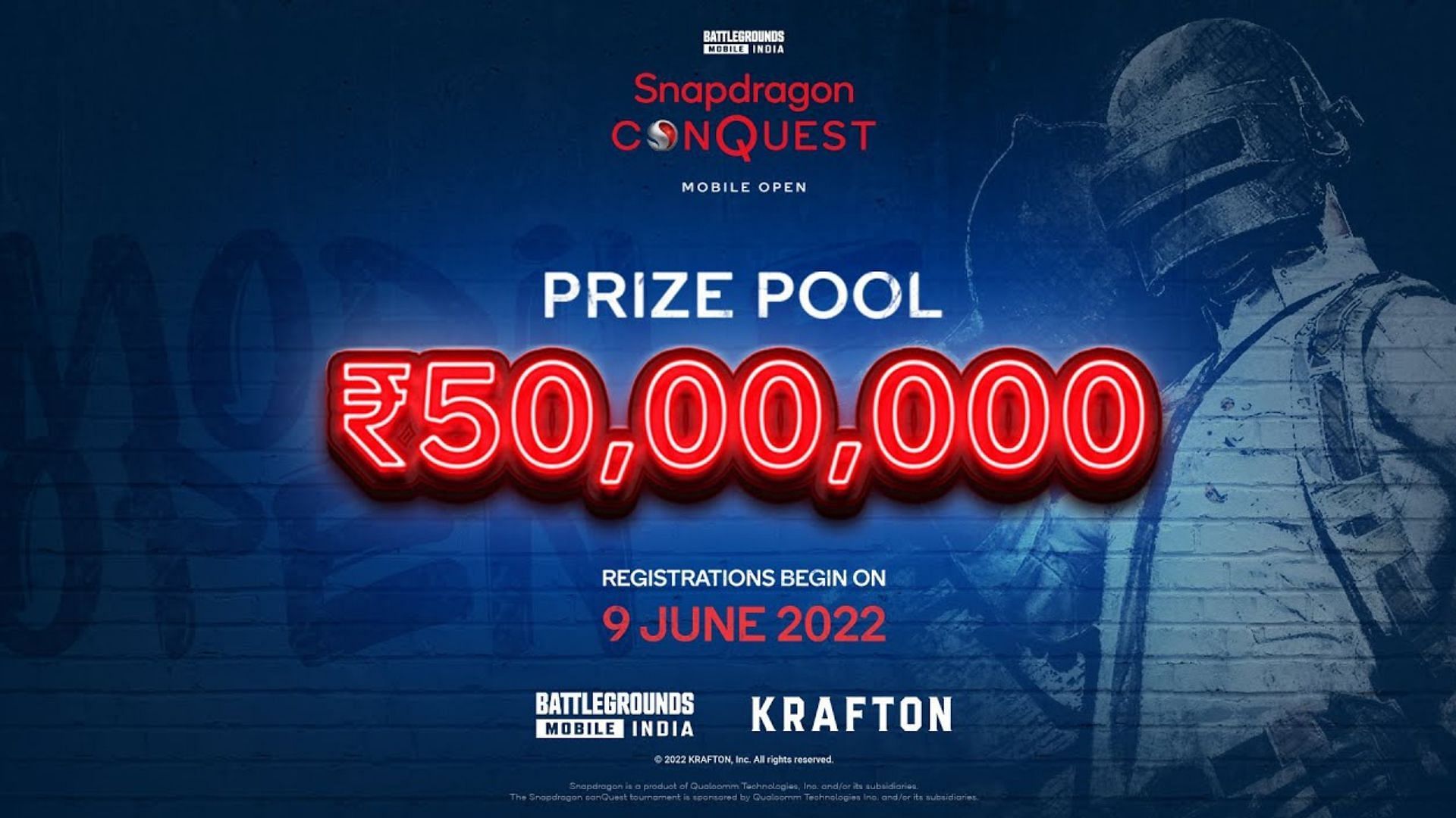 BGMI Qualcomm Snapdragon Mobile Open features a massive prize pool of 50 lakhs INR (Image via Snapdragon)