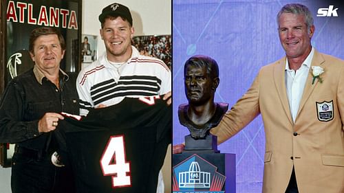 Atlanta Falcons drafted Brett Favre in 1991 but traded him after one season