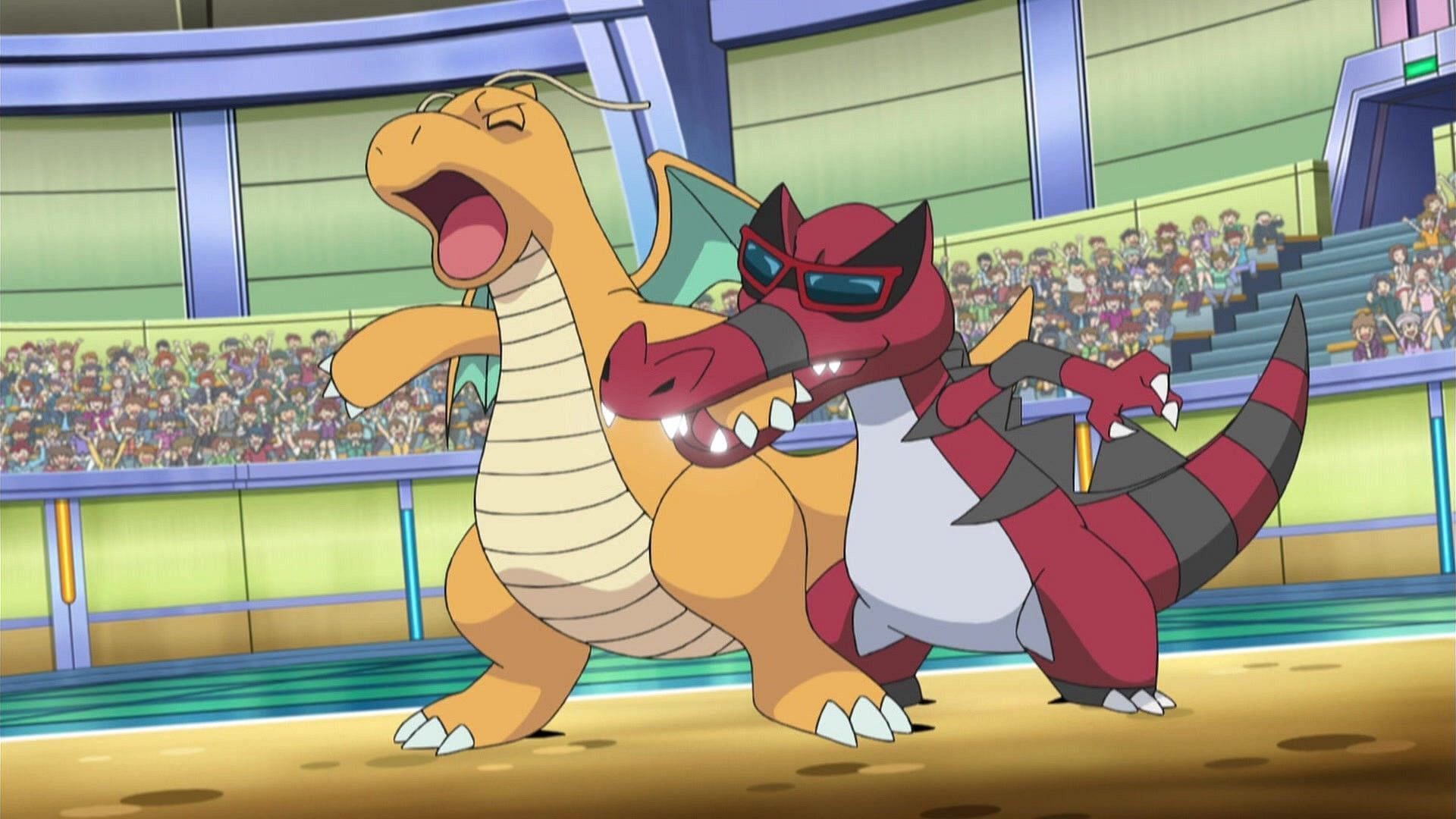 Krookodile jaw&#039;s possess a masive strenght (Image credit: Olm Incorporated, Pokemon Journeys: The series)