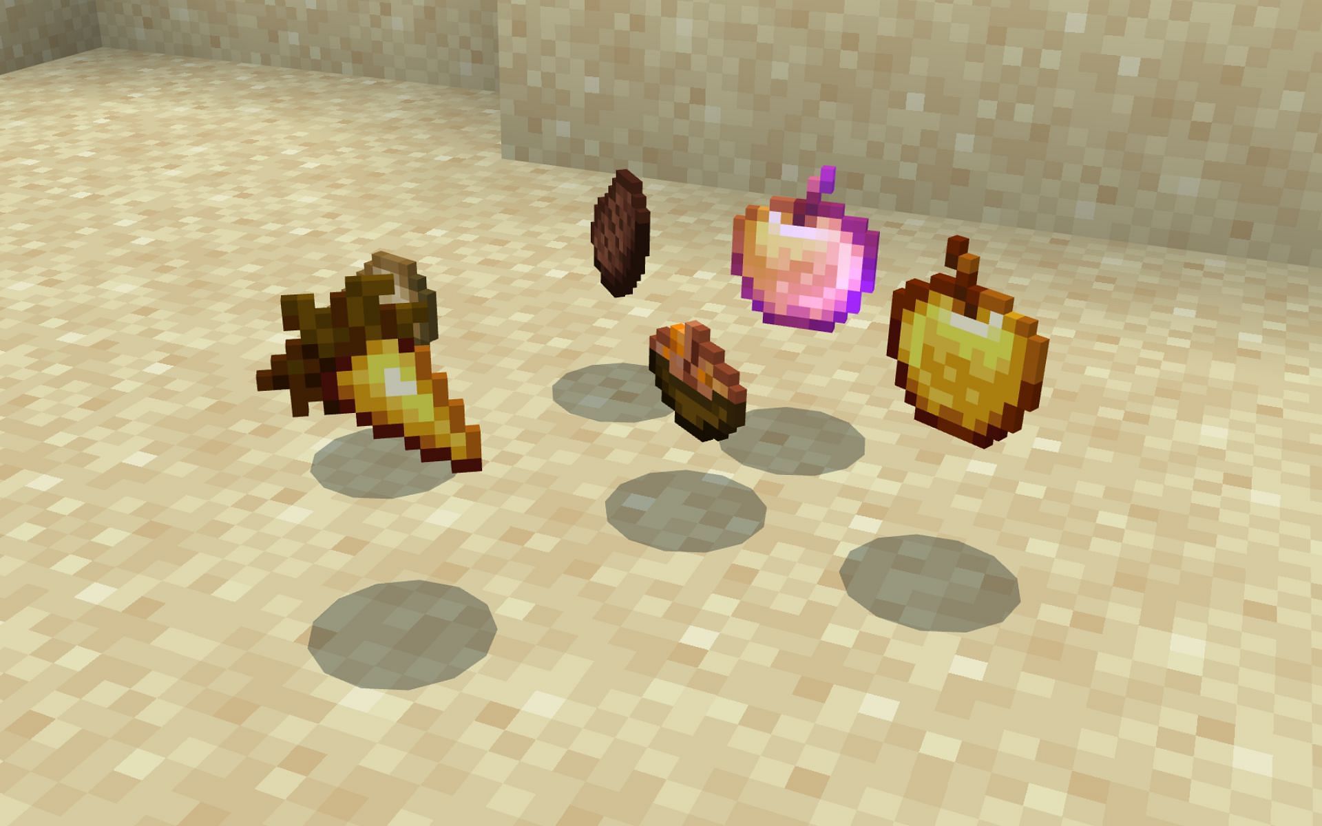 Some of the best food items (Image via Minecraft 1.19)