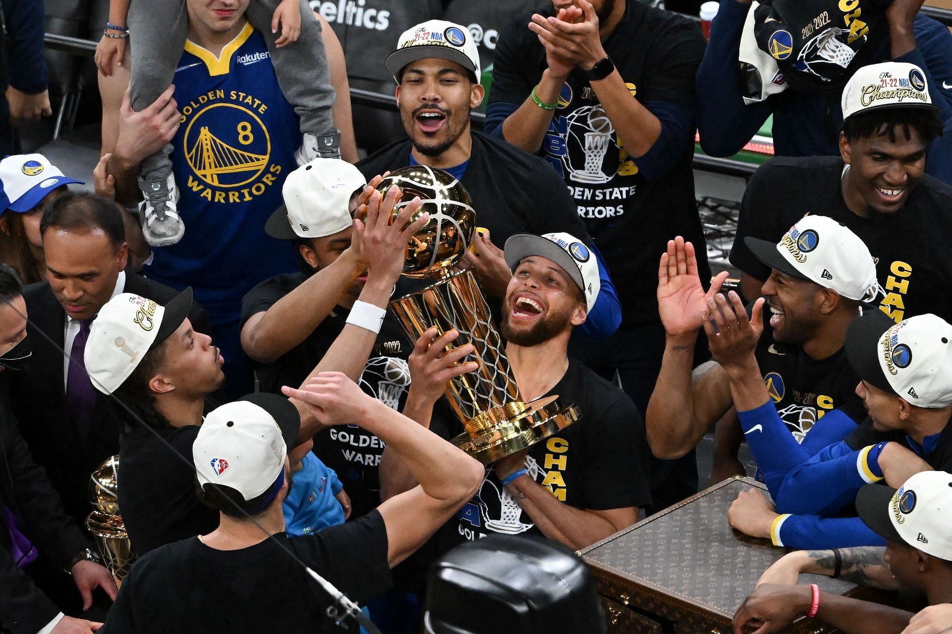 The Golden State Warriors have lifted the Larry O&#039;Brien Trophy for the fourth time in the last eight years. [Photo: Reuters]