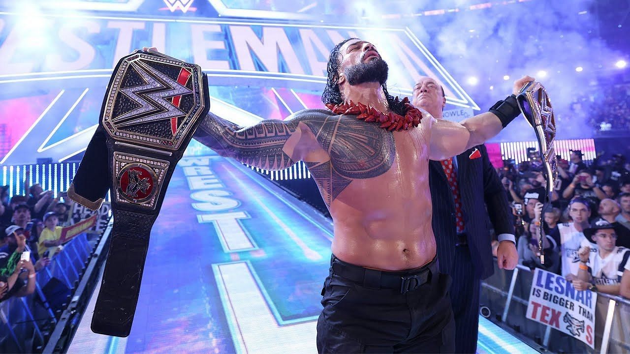 मौजूदा WWE अनडिस्प्यूटेड यूनिवर्सल चैंपियन रोमन रेंस