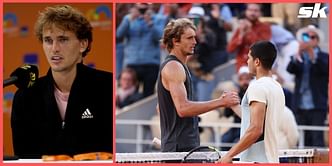 "You are going to win this tournament not once, but a lot of times" - Alexander Zverev on what he told Carlos Alcaraz at the net after beating him in French Open QF