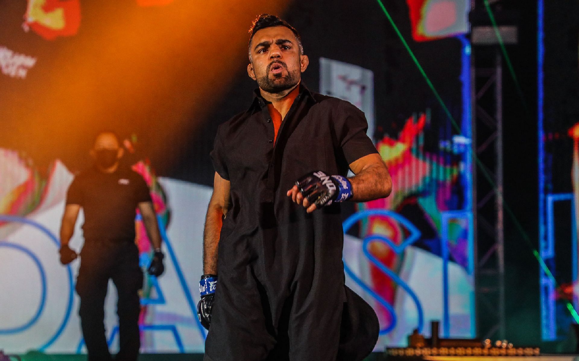 Gurdarshan Mangat says him and his friends had a makeshift WWE title growing up [Photo ONE Championship]