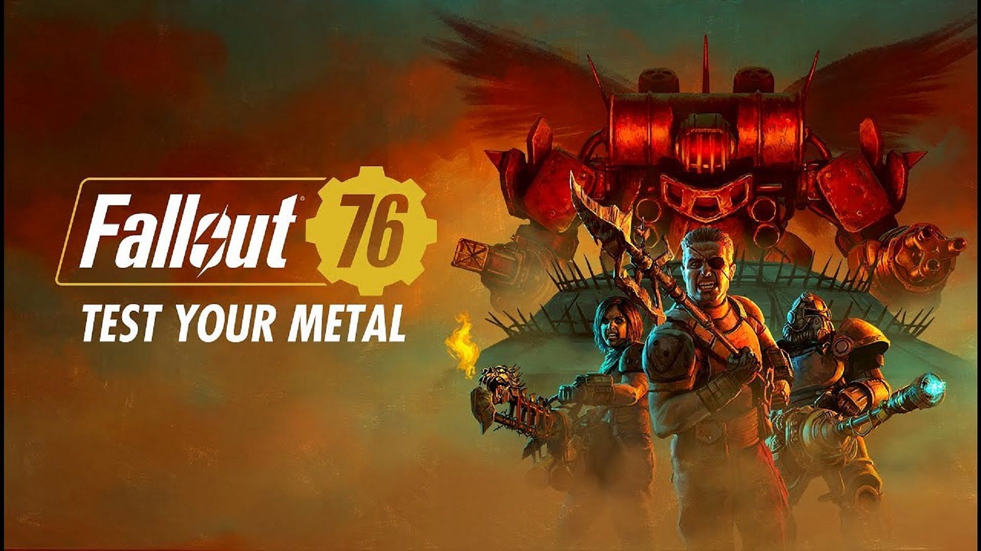 Fallout 76&#039;s Test Your Metal update (Image via Bethesda Softworks/YouTube)