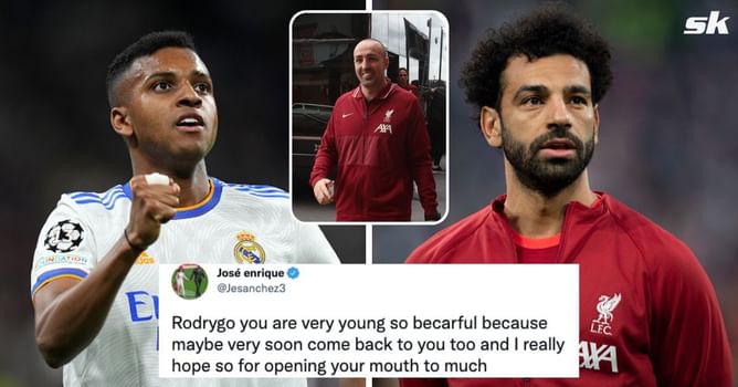 "Rodrygo you are very young, so be careful" - Former Liverpool star Jose Enrique not pleased with Real Madrid youngster Mocking Mohamed Salah