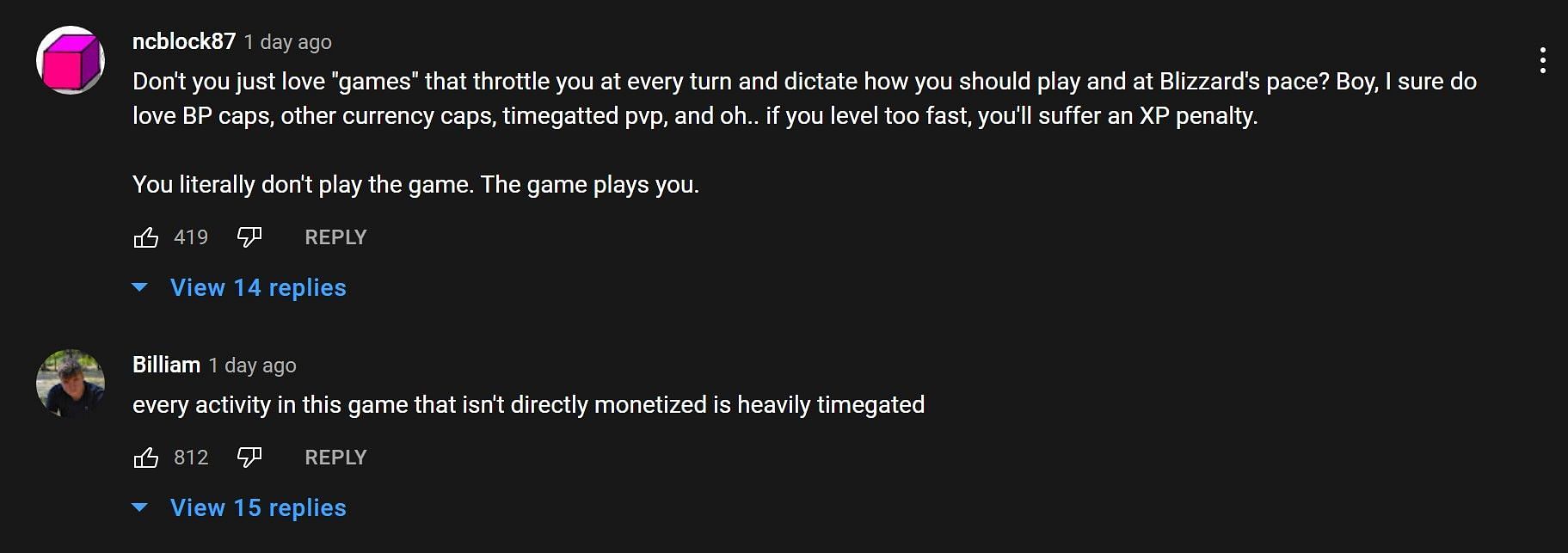 Fans reageren op de onevenwichtige en oneerlijke elementen van Diablo Infinite (Afbeelding via Asmongold/YouTube)