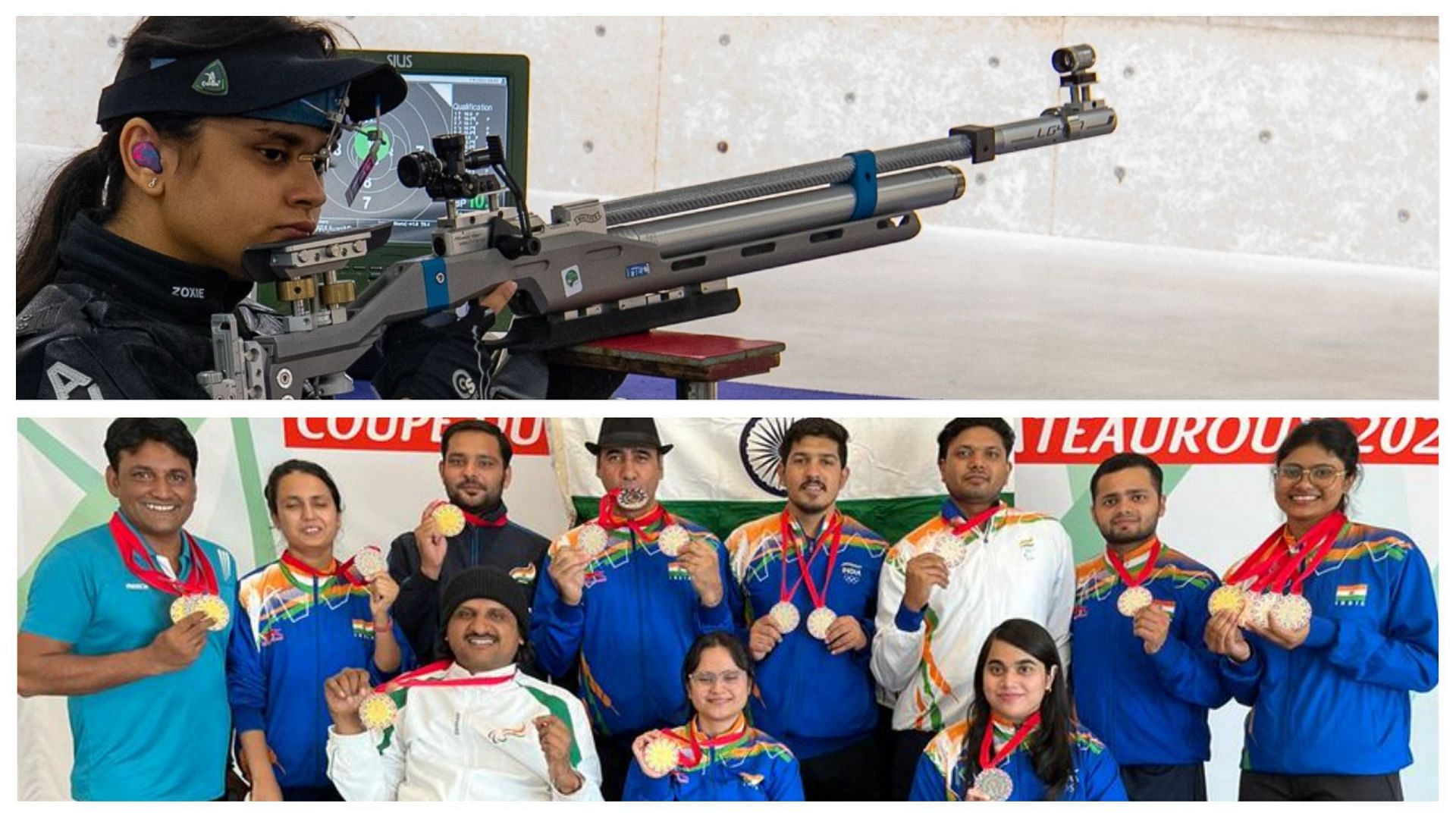 Para Shooting World Cup 2022, France (Pic Credits: Paralympics India)