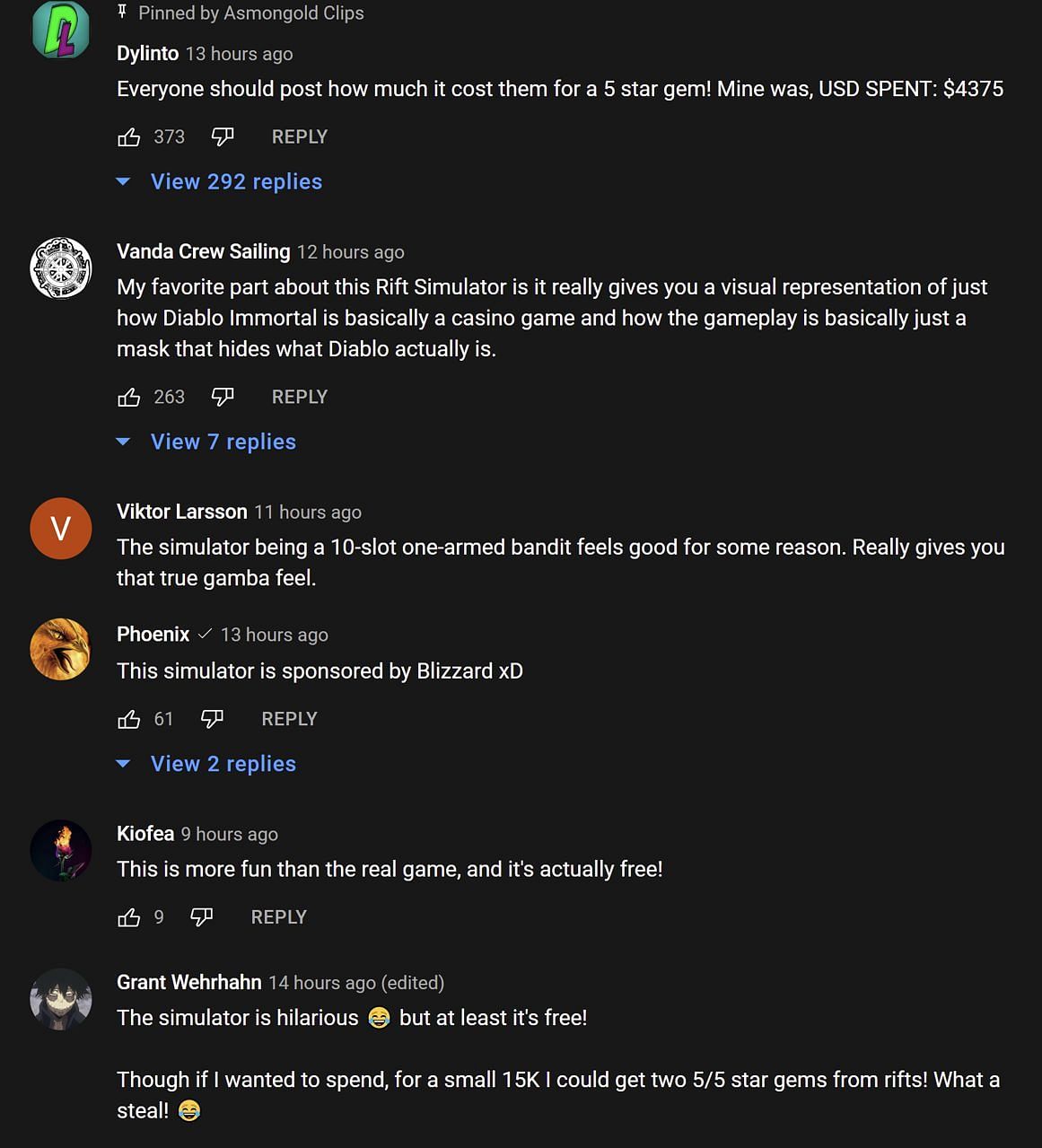 Fans provide their take on Diablo Immortal (Image via Asmongold Clips/YouTube)