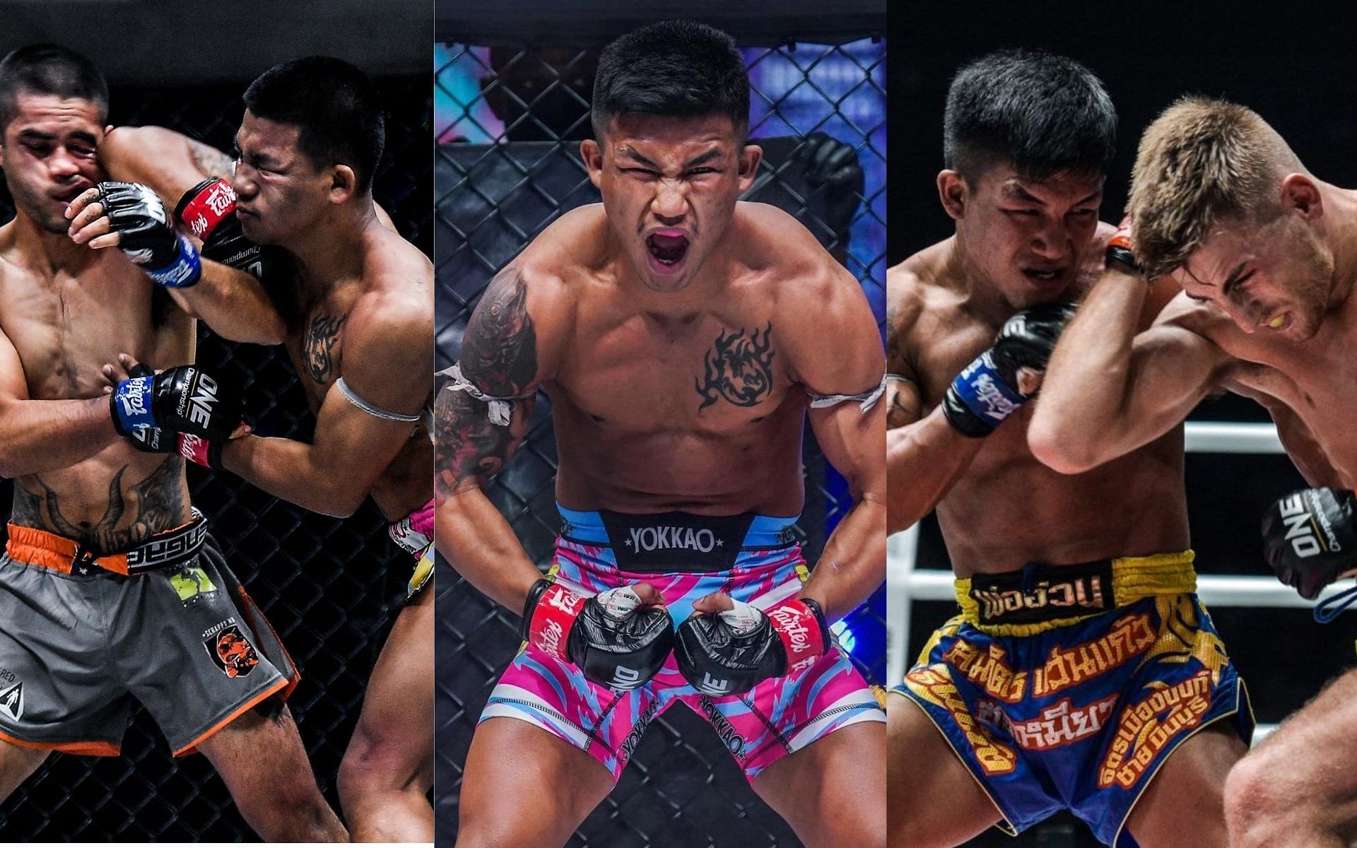 ONE flyweight Muay Thai champion Rodtang Jitmuangnon had quite the string of memorable matches in ONE Championship. (Images courtesy of ONE Championship)
