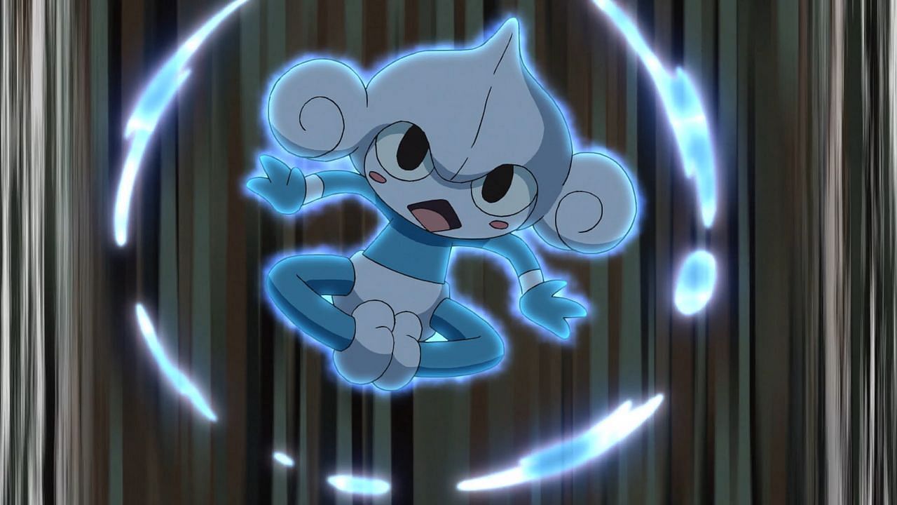 Meditite as it appears in the anime (Image via The Pokemon Company)