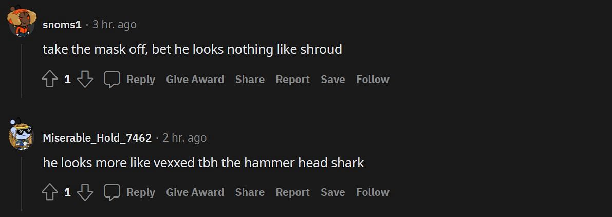 This user understands the truth behind the mask (Image via Reddit)