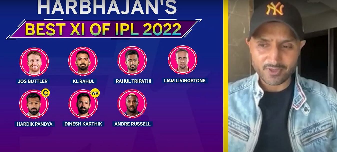 Harbhajan Singh has picked his IPL 2022 dream team.