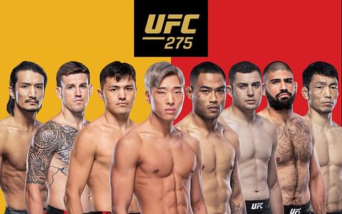 UFC 275 prelims results [Image credits: ufc.com]