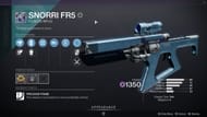 Snorri FR5 Legendary Fusion Rifle this week on Banshee-44 (Image via Destiny 2)