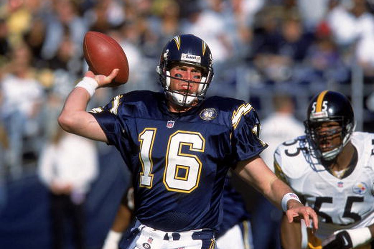 Ryan Leaf with the San Diego Chargers