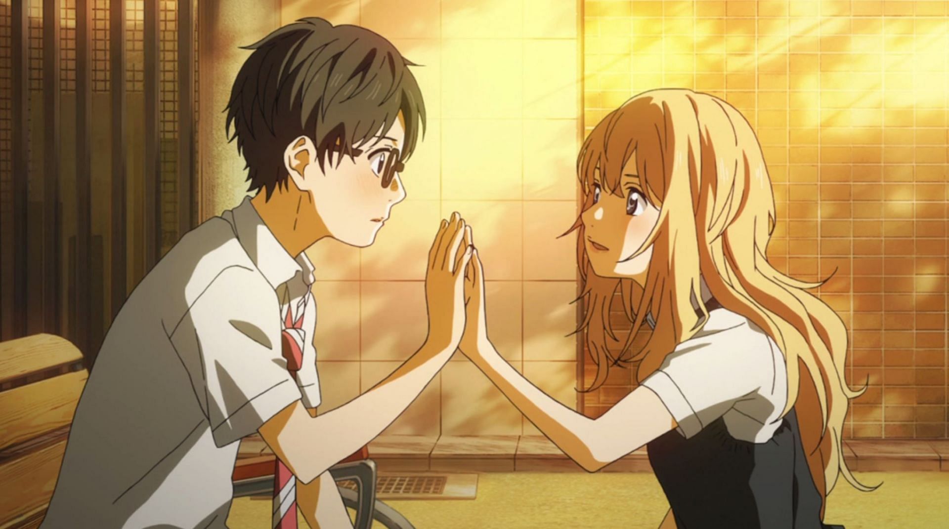 Kosei and Kaori as seen in Your Lie in April (Image credit: Naoshi Arakawa/ Kodansha/ A-1 Pictures)