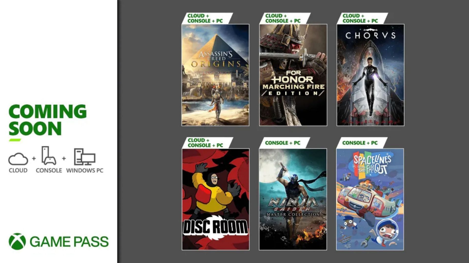 Game Pass games for June 2022 (Image by Xbox)