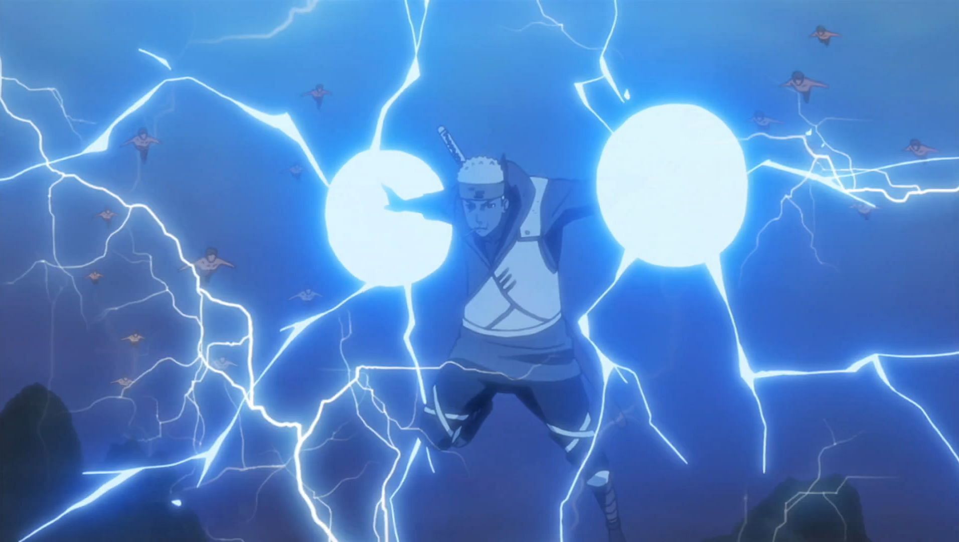 Lightning Release (image via Masashi Kishimoto/Shueisha, Viz, Naruto)